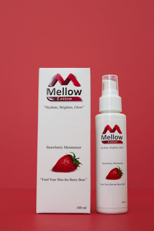 Mellow Strawberry Hydrating Lotion – Deep Moisture Glow Lotion with Hyaluronic Acid & Niacinamide | 100ml