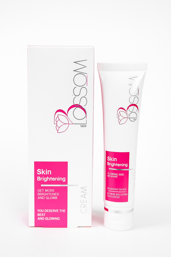 Blossom Brightening Cream – Steroid-Free Skin Brightening Formula with Alpha Arbutin, Niacinamide & Vitamin C | Dark Spot & Uneven Tone Corrector Cream (30g)