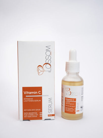 Blossom Vitamin C Serum – 15% Pure Vitamin C | 20ml