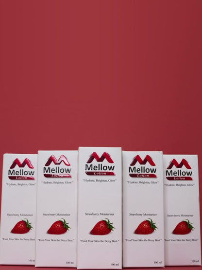 Mellow Strawberry Hydrating Lotion – Deep Hydration & Natural Glow | 100ml